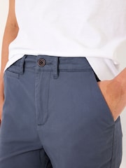 FatFace Farnham Charcoal Grey Cropped Chino Trousers - Image 4 of 5