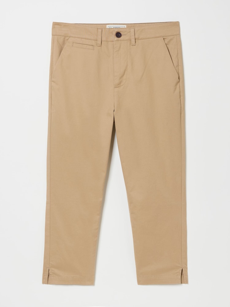 FatFace Farnham Stone Cropped Chino Trousers - Image 5 of 5