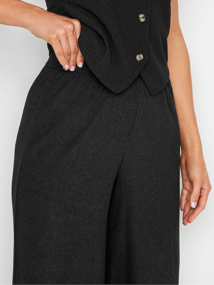 Long Tall Sally broek met wijde pijpen en textuur - Image 4 of 5