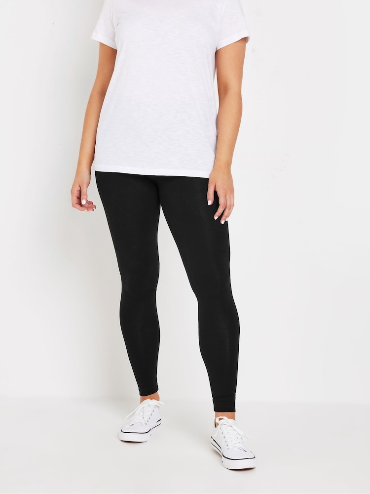 M&Co Black Premium Leggings - Image 1 of 5