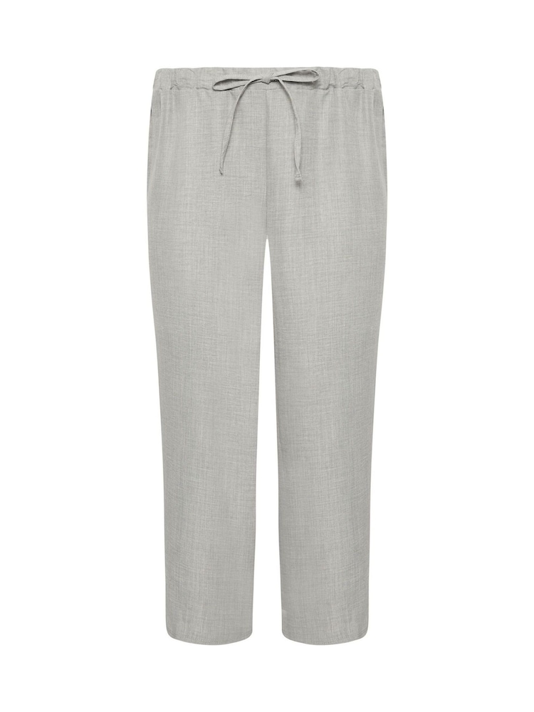 M&Co Grey Linen Look Culottes - Image 4 of 4