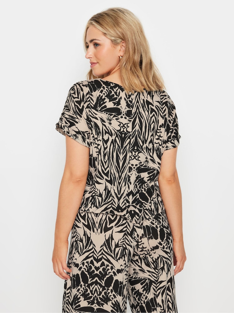 M&Co Black Printed Box Top - Image 3 of 5