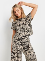M&Co Black Printed Box Top - Image 4 of 5