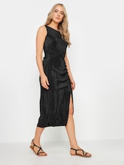 Long Tall Sally Black Crinkle Sleeveless Maxi Dress - Image 2 of 5