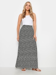 Long Tall Sally Black Tiered Maxi Skirt With Pockets - Image 2 of 5