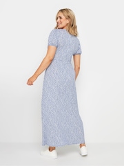 M&Co Ditsy Wrap Midi Dress - Bild 3 von 5