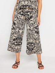 M&Co Black Printed Culottes - Image 2 of 5