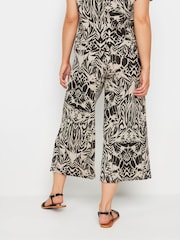 M&Co Black Printed Culottes - Image 3 of 5