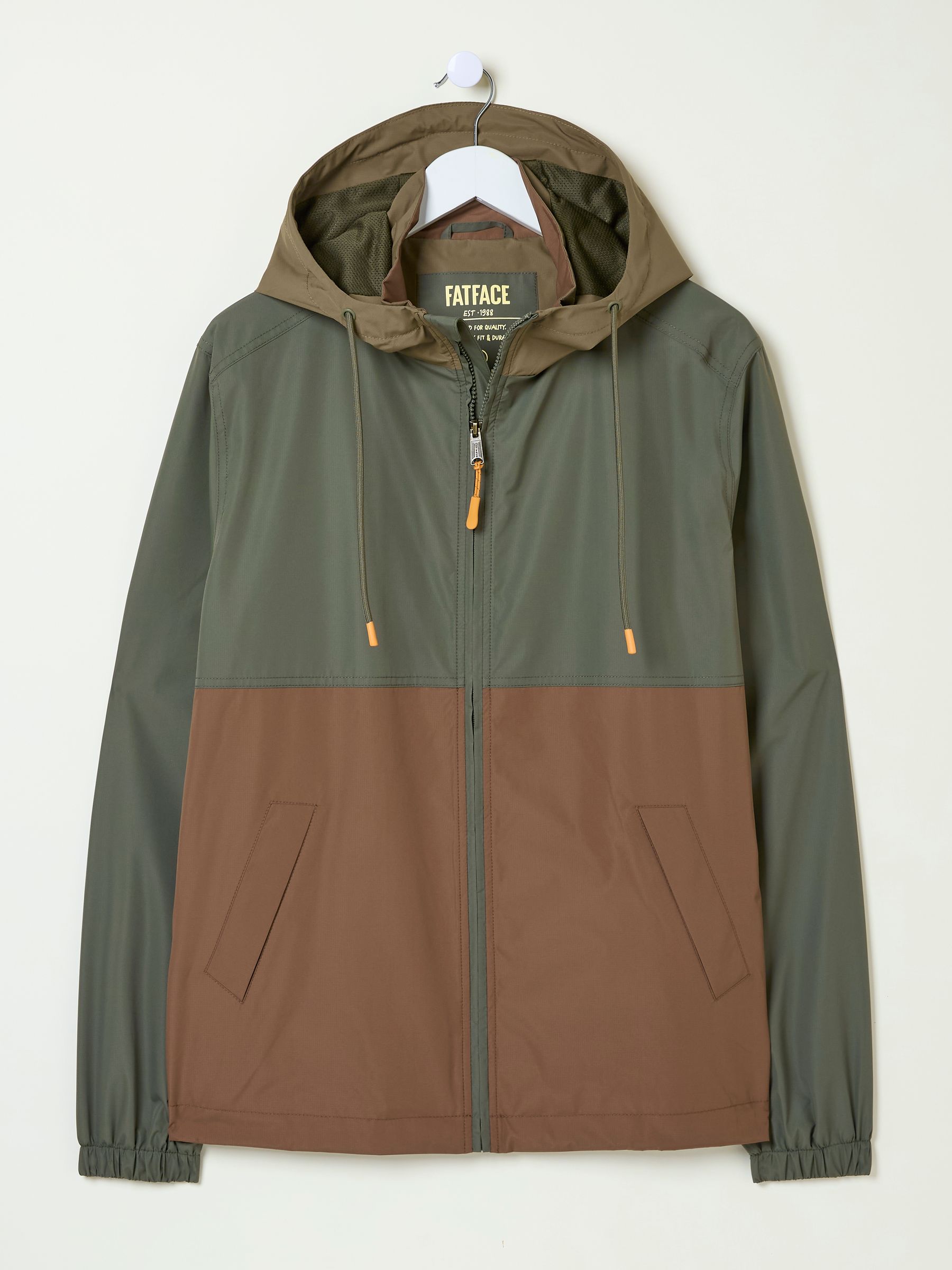 Buy FatFace Aberford Khaki Green Jacket from the Next UK online shop