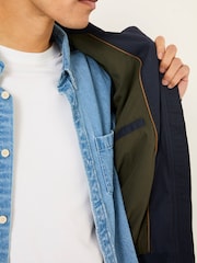 FatFace Navy Harrington Jacket - Image 6 of 8