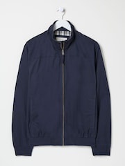 FatFace Navy Harrington Jacket - Image 7 of 8