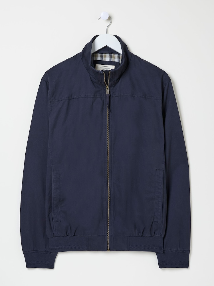 FatFace Navy Harrington Jacket - Image 7 of 8