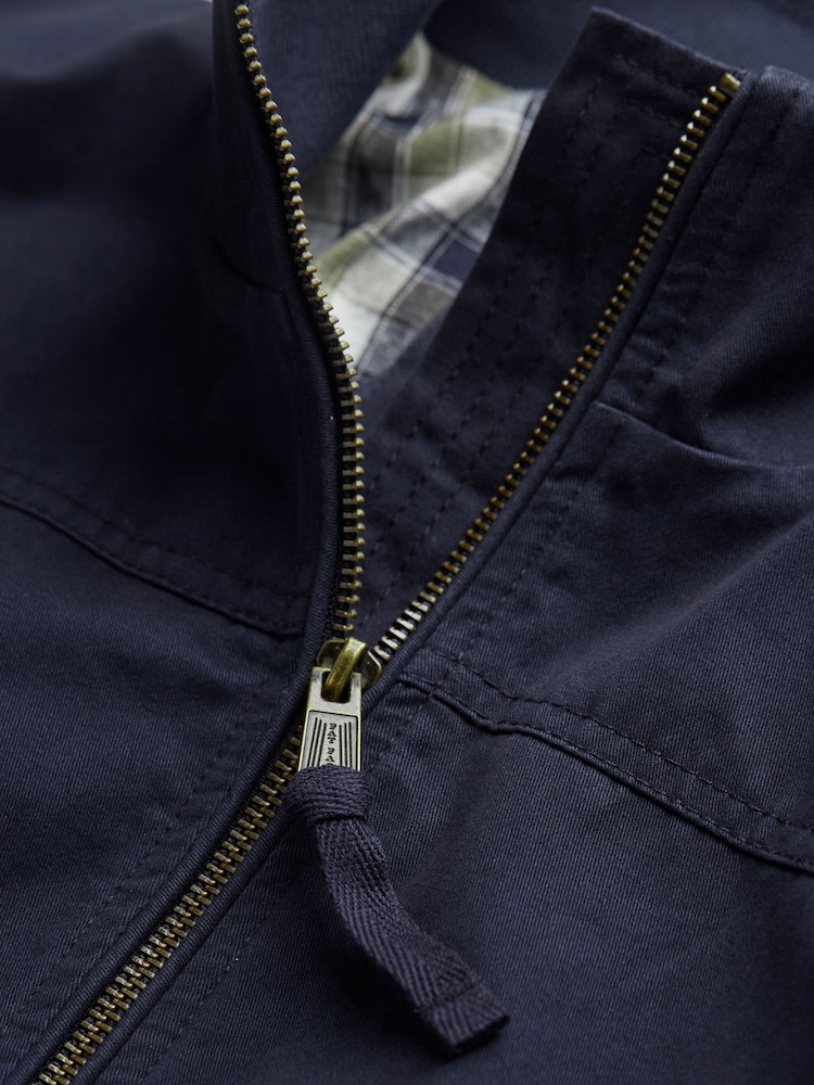 FatFace Navy Harrington Jacket - Image 8 of 8
