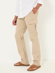 Бежевый - FatFace Cargo Trousers - Image 1 of 7