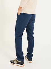 FatFace Navy Seaton Pull On Trousers - Image 2 of 6