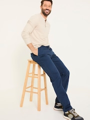 FatFace Navy Seaton Pull On Trousers - Image 3 of 6
