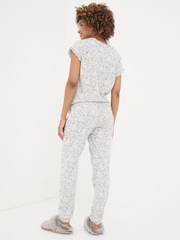 FatFace Grey Pyjama Set Grey Rabbit - Image 2 of 8