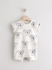 Ecru I Love My Daddy Baby Romper (0-18mths) - Image 1 of 7