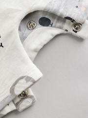 Ecru I Love My Daddy Baby Romper (0-18mths) - Image 7 of 7