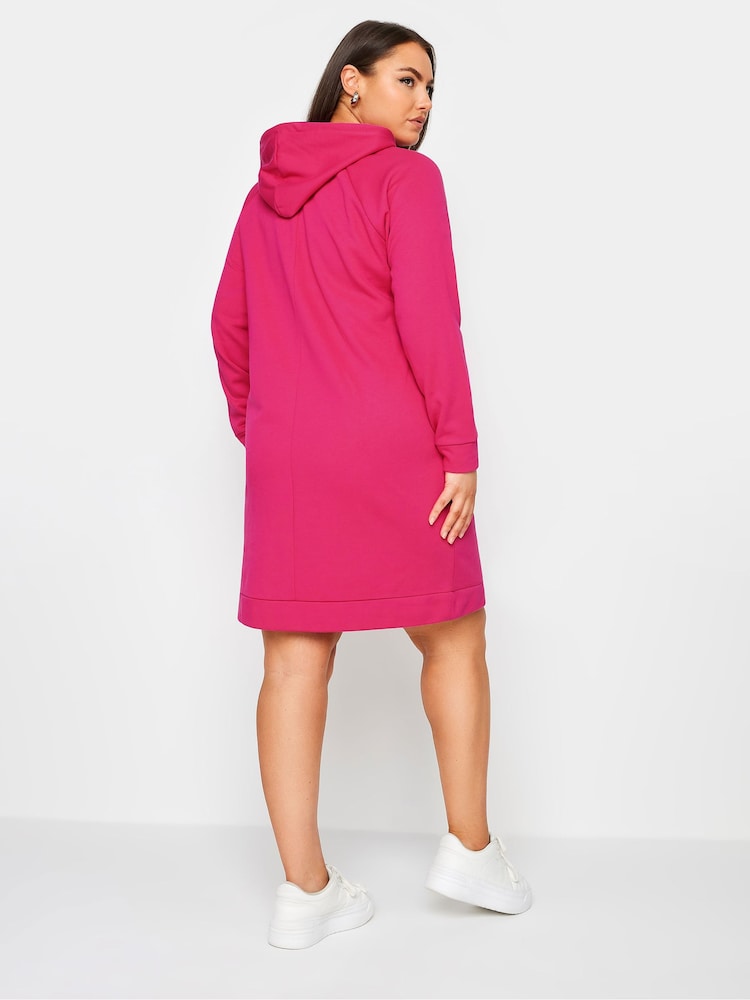 white christmas dresses Women's Zipper Hoodie Dress main image 0