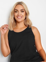 Yours Curve Black Ground Longline Vests 2 Pack - Image 2 of 8