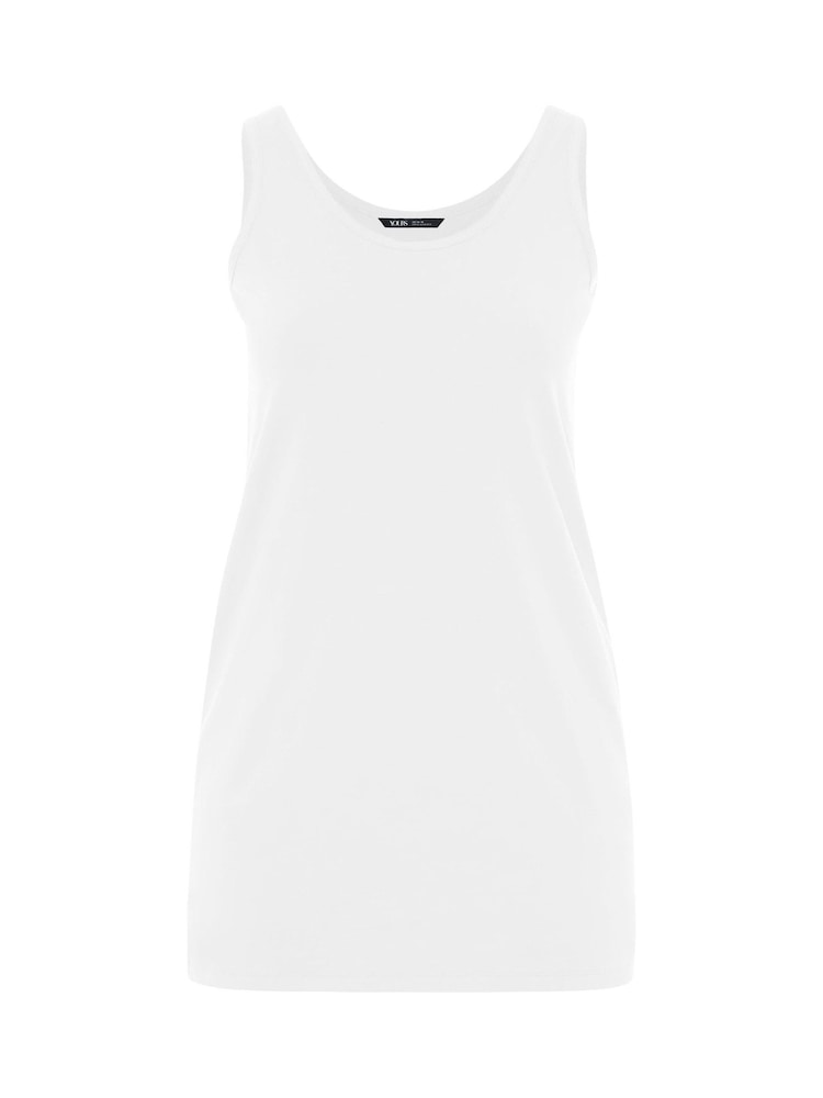 Yours Curve Black Ground Longline Vests 2 Pack - Image 8 of 8