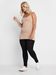 Yours Curve Black Cami Vests 3 Pack - Image 2 of 4