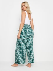 Yours Curve Green Tassel Beach Trousers - Image 3 of 5