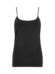 Yours Curve Black Cami Vests 2 Pack - Image 6 of 6