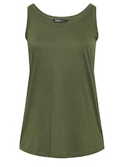Yours Curve Light Black Core Basic Vests 3 Pack - Image 6 of 6