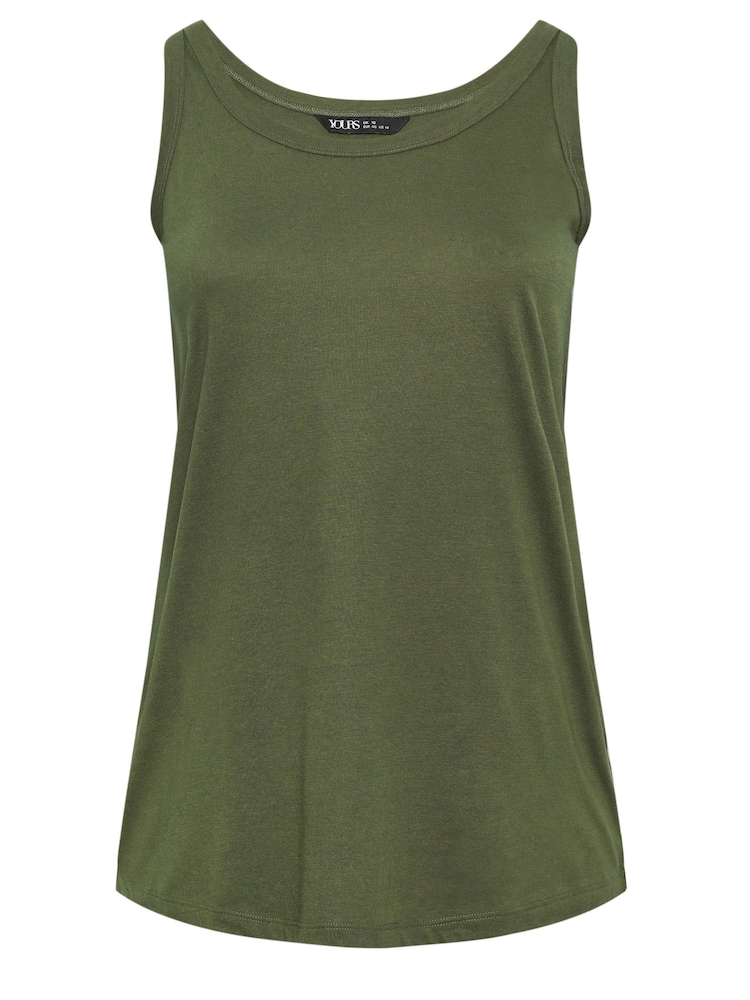 Yours Curve Light Black Core Basic Vests 3 Pack - Image 6 of 6