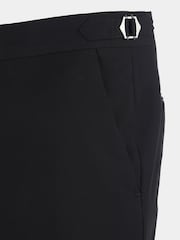 Peckham Rye Black Regular Fit Classic Tuxedo Trousers - Image 8 of 8