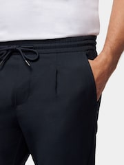 Peckham Rye Single Pleat Drawstring Trousers - Image 4 of 7