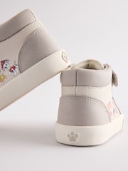 Grey Wide Fit (G) Paw Patrol Elastic Lace High Top Trainers - Image 5 of 5