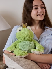 Warmies Frog with Crown Heatable Toy - Image 1 of 7