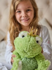 Warmies Frog with Crown Heatable Toy - Image 4 of 7