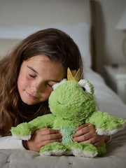 Warmies Frog with Crown Heatable Toy - Image 5 of 7