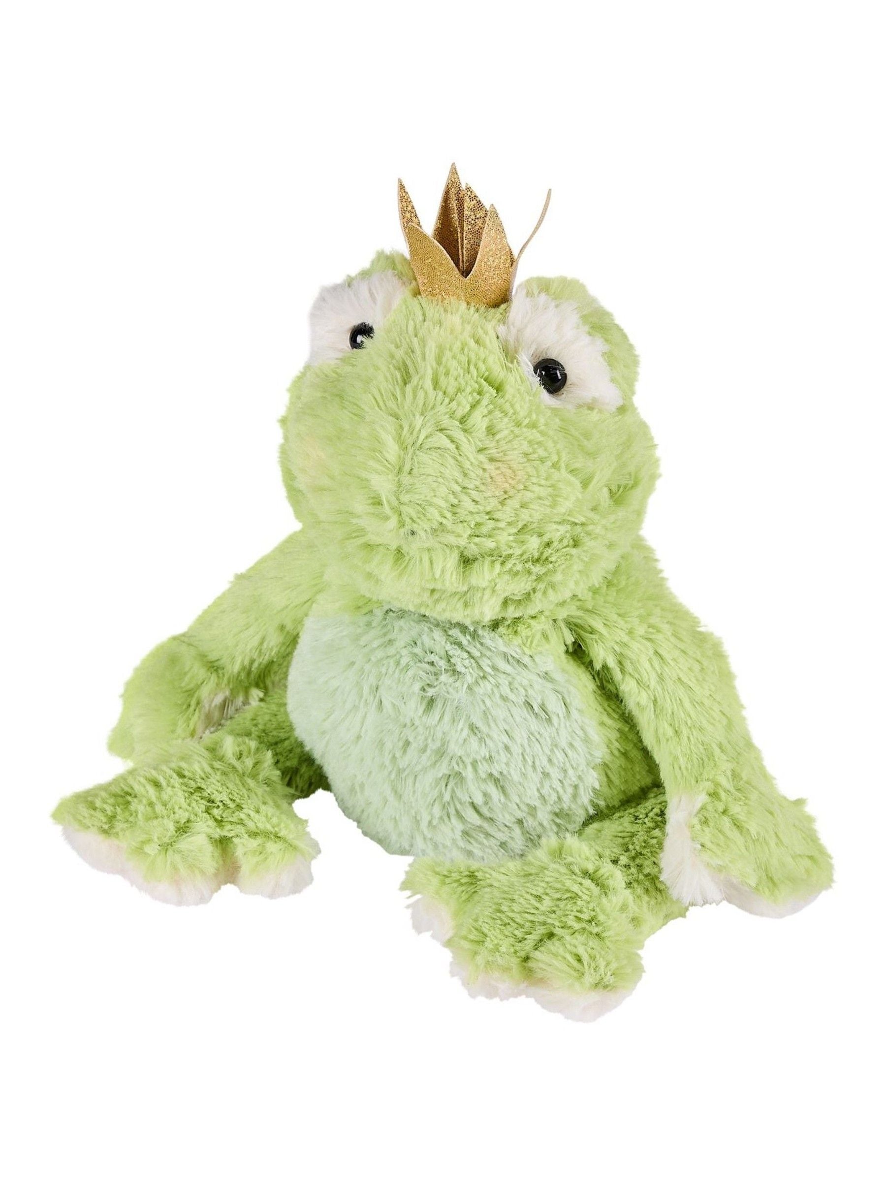 Warmies Frog with Crown Heatable Toy