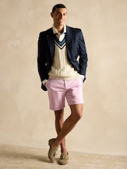 Joules Navy Double Breasted Suit Jacket - Image 12 of 13