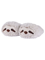 Warmies Sloth Character Slippers - Image 2 of 5