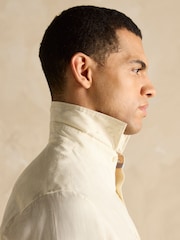 Joules Cream Long Sleeve 100% Linen Shirt - Image 7 of 9