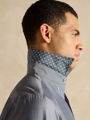 Joules Blue 100% Cotton Oxford Shirt - Image 7 of 10