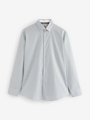 Joules Green Bengal Long Sleeve 100% Cotton Shirt - Image 7 of 8