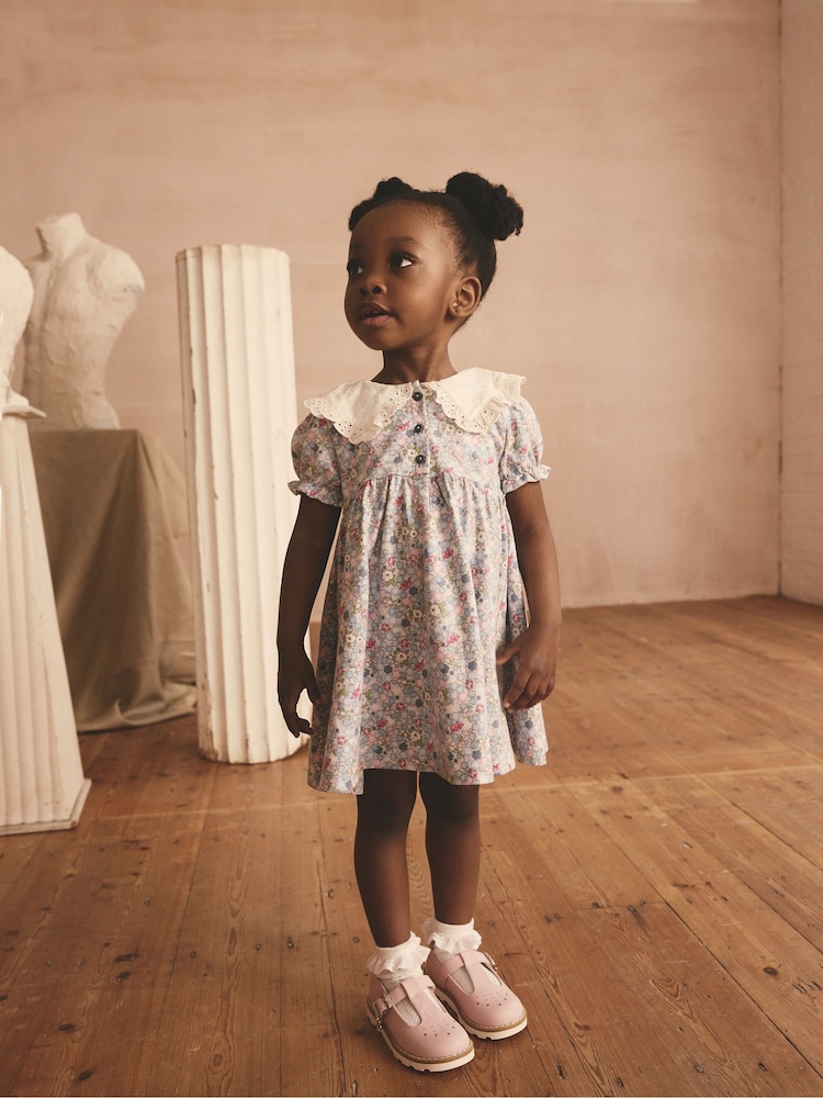 Синий - Трикотажное платье из 100% хлопка Cath Kidston (3мес. -7лет) - Изображение 1 из 8