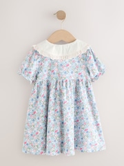 Синий - Трикотажное платье из 100% хлопка Cath Kidston (3мес. -7лет) - Изображение 6 из 8