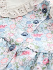 Синий - Трикотажное платье из 100% хлопка Cath Kidston (3мес. -7лет) - Изображение 8 из 8