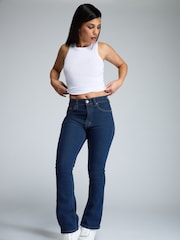 PixieGirl Petite Blue DK BLUE BOOTCUT JEAN - Image 1 of 4
