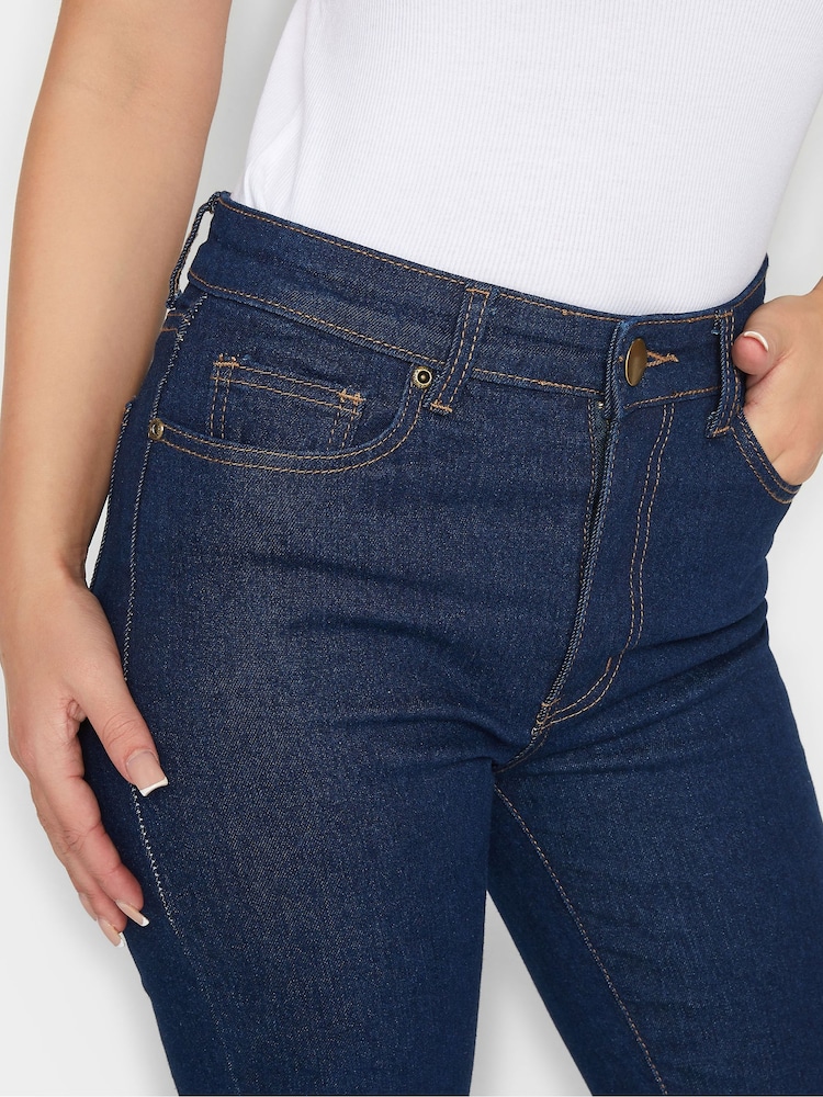 PixieGirl Petite Blue DK BLUE BOOTCUT JEAN - Image 4 of 4