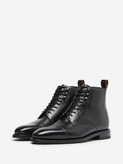 Oliver Sweeney Hand Finished Calf Leather Derby Boots - Image 3 of 5