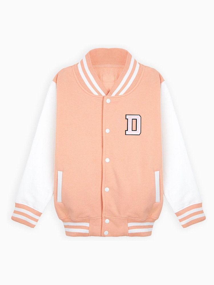 Alphabet Kids Personalised Varsity Jacket - Image 1 of 4